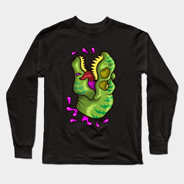 Rex Defeat Long Sleeve T-Shirt by JenniferSmith